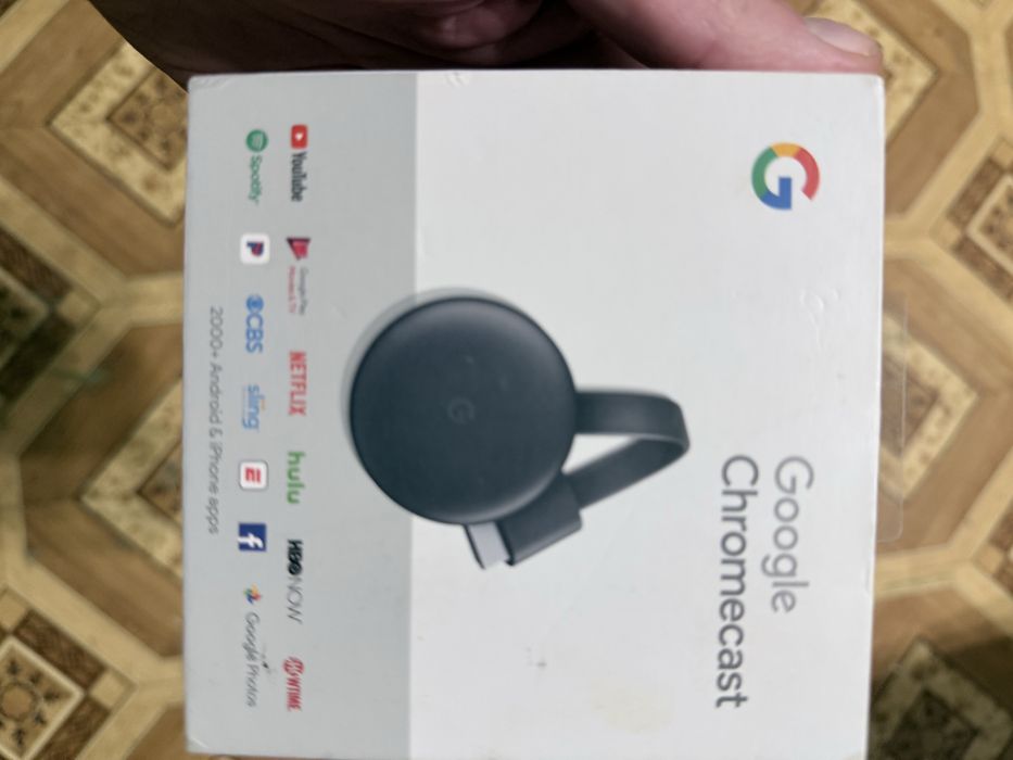 Оригинальный медиаплеер Google Chromecast 3rd Generation (