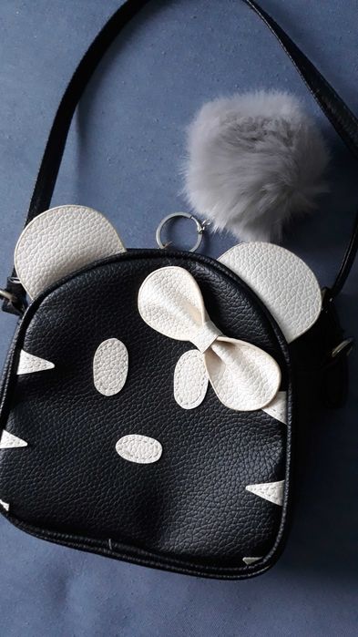 Urocza torebka myszka + gratis pompon