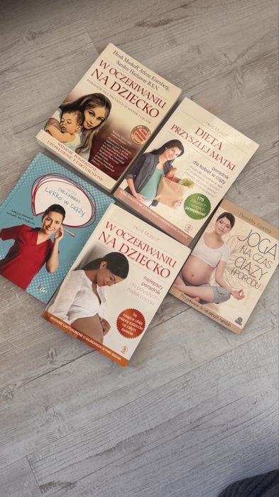 Oddam za darmo ksiazki dla przyszlej mamy