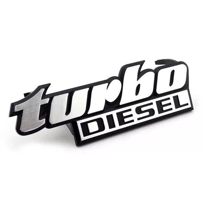 Lettering Turbo Diesel Volkswagen Golf 2 - grelha frontal