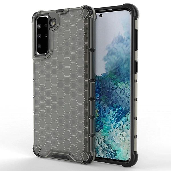 Honeycomb etui pancerny pokrowiec z żelową ramką Samsung Galaxy S21+ 5