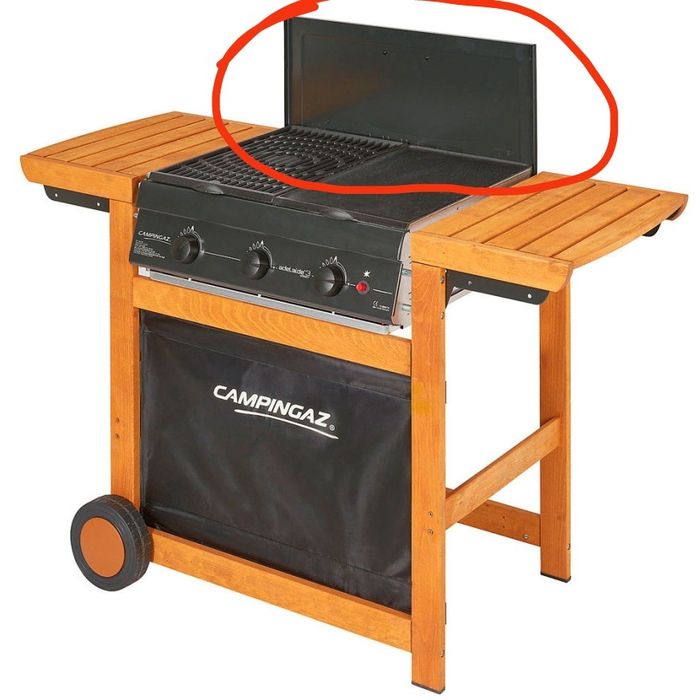 Campingaz Adelaide Woody 3 - Tampa de proteção.