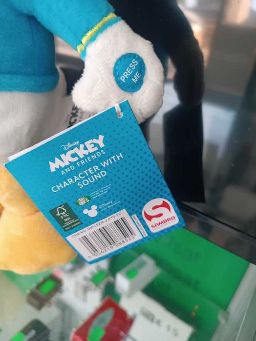 Peluche Donald Disney 29cm c/som