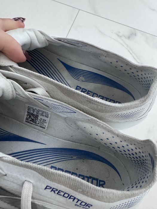Korki Adidas Predator Elite FT FG r. 39 1/3 Białe + Worek