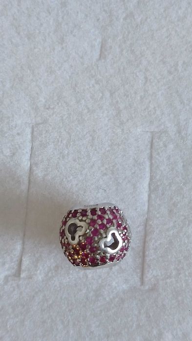 Srebrny Charms Mickey
