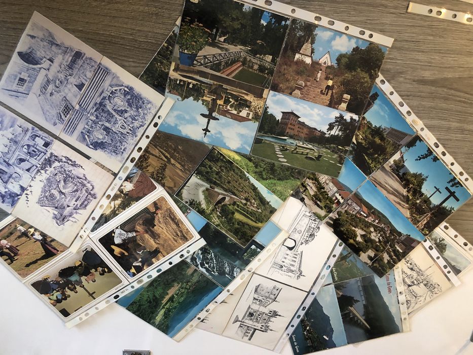 Conjunto Postais Antigos - Coleção - Para Despachar