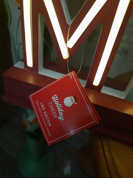 Неонова вивіска лампа знак нова Merry Щаслива