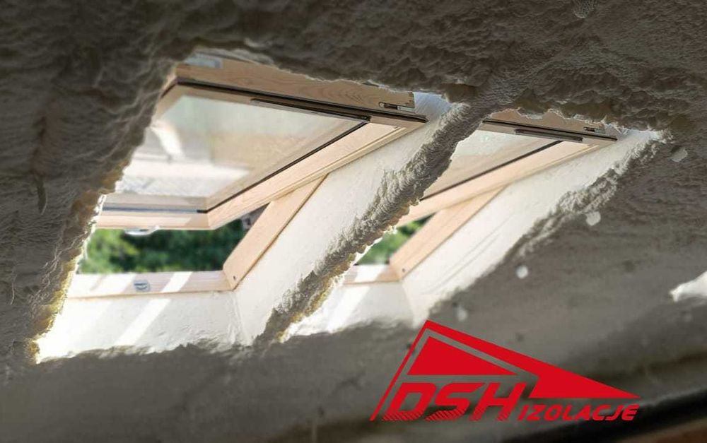 Piana PUR, Ocieplenie poddasza, ocieplanie piana, izolacja pianką