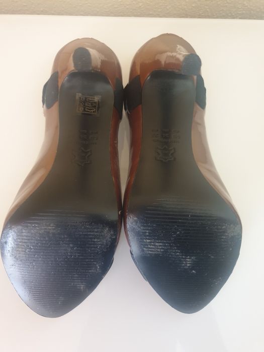 Sapato Cerimónia Schutz Castanho