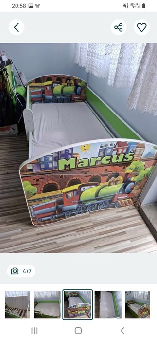 Łóżko dziecięce 120×60