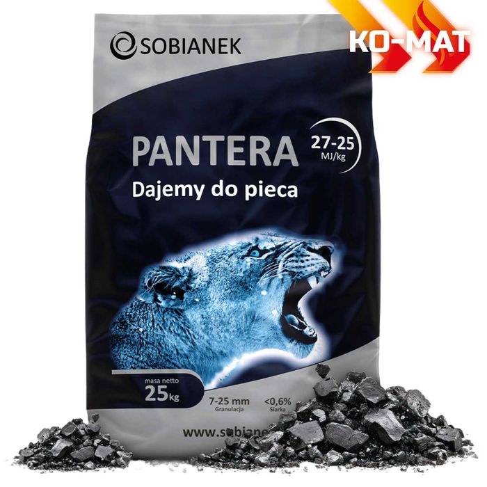 Węgiel Groszek  Sobianek Pantera 25-27 MJ/kg