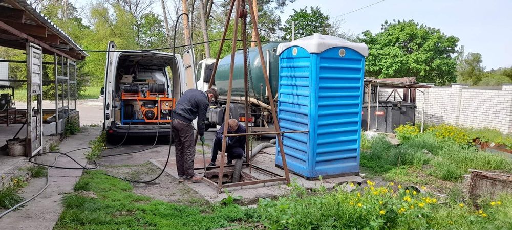Викачка, чистка септиків від мулу, мулосос, выкачка