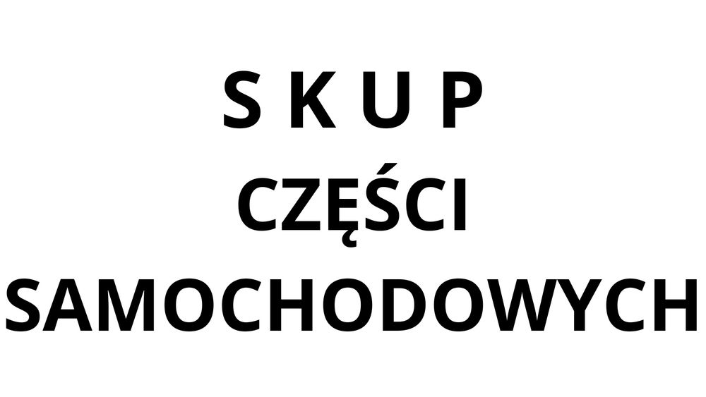 Skup części samochodowych używane poserwisowe lampy atrapy reflektory