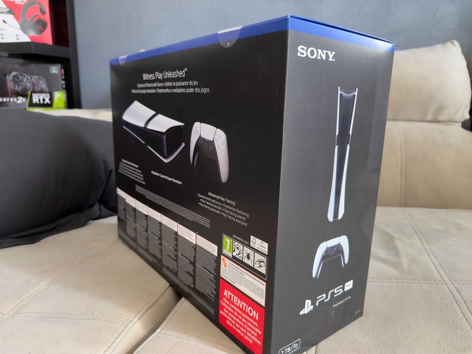 PS5 Pro Nova e Selada — Fatura + Garantia Worten
