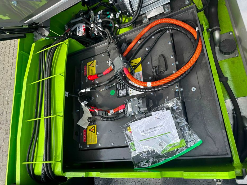 Wózek widłowy elektryczny Zoomlion FB35, 3,5t, Triplex 4,8m, 80V/460Ah