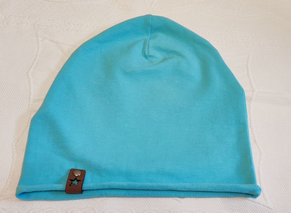 Czapka wiosenna handmade 3-8 lat 52-55 cm