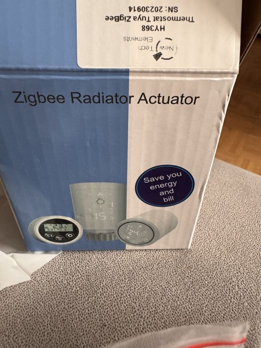 Bramka zigbee tuya Forta MC-110HK + głowica termostatyczna zigbee