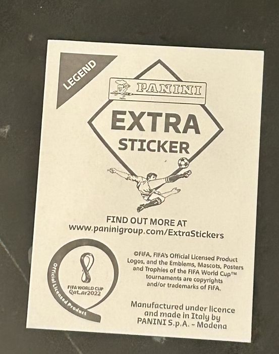 FIFA WORLD CUP 2022- extra sticker