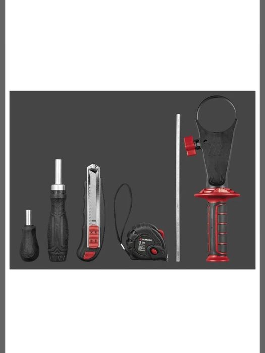 Conjunto Berbequim impacto + acessórios 20V parkside performance