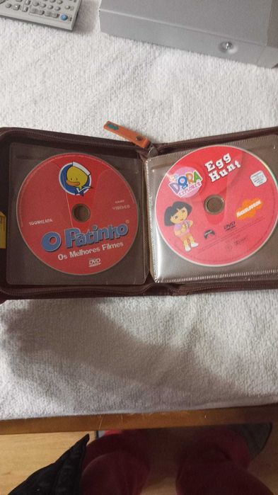 LG DVD player with several DVDs64564180293889124