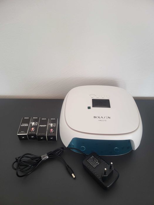 BOLASEN Lampa UV do paznokci żelowych, 60 W