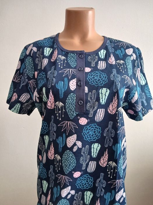 Koszula nocna krótki rękaw L