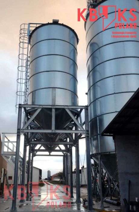 Silos spedycyjny Kbks Poland na nogach 66t