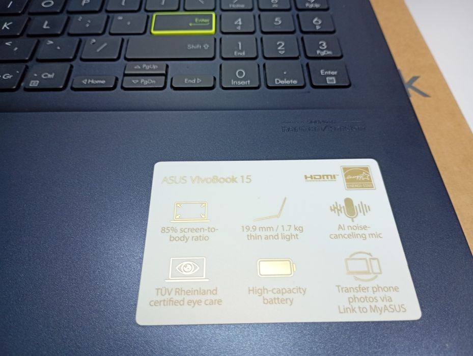 ASUS VivoBook 15 X513EA-BQ1662T Niebieski