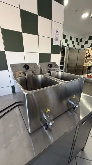 Fritadeira Dupla Profissional Metro Professional