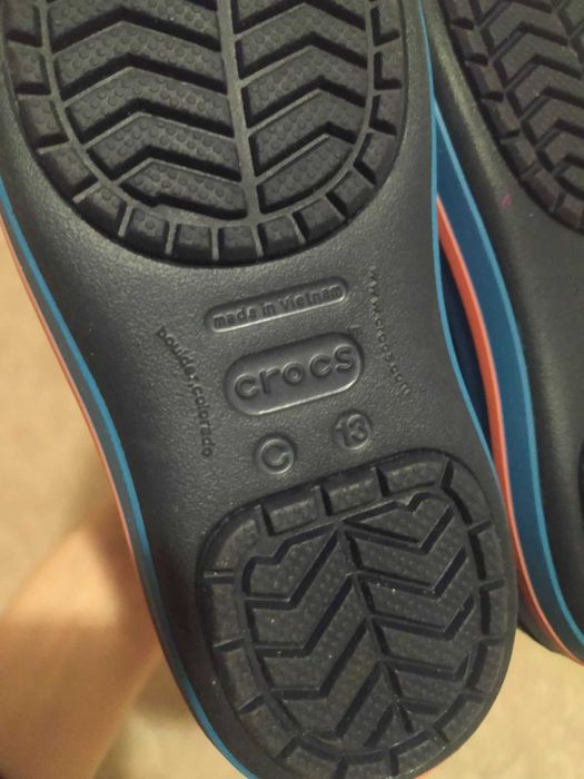 Крокс зимние сапоги детские Crocs Kids LodgePoint Boot синие