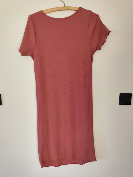 Sukienka XXL różowa