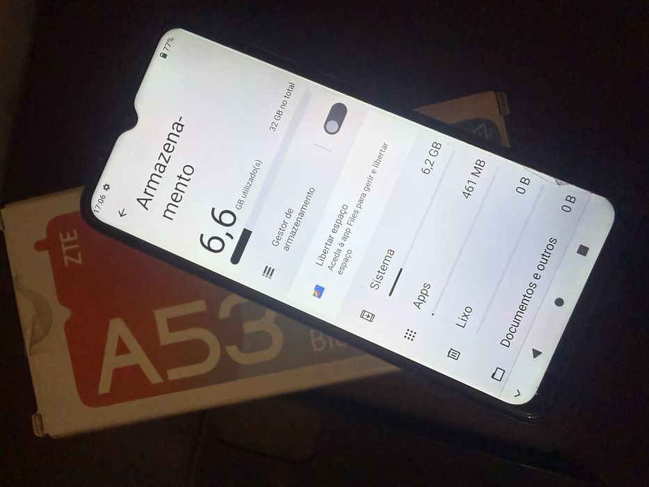 Zte Blade A53 como novo
