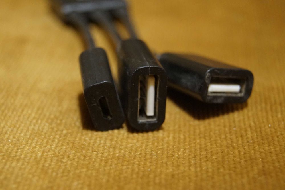 kabel micro USB HUB