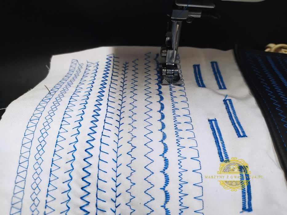 Japońska maszyna do szycia do skóry jeansu, filcu ,firan ROK GWARANCJI