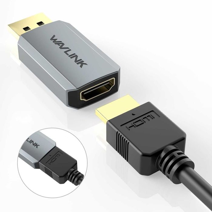 Aktywny Adapter 4K przy 60 Hz, Konwerter jednokierunkowy 4K/2K
