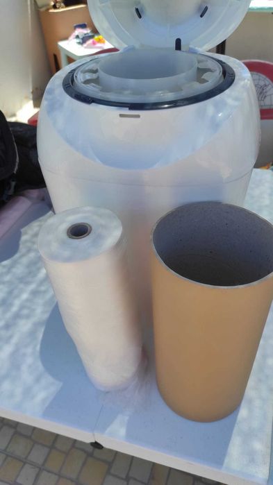 Lixo para fraldas com refill