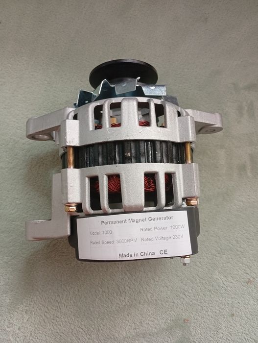 Generator z magnesami trwałymi