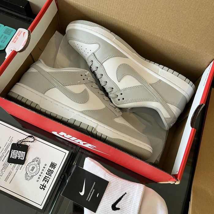 Buty sportowe Nike_Dunk_Low_Grey_Fog Rozmiar R.42