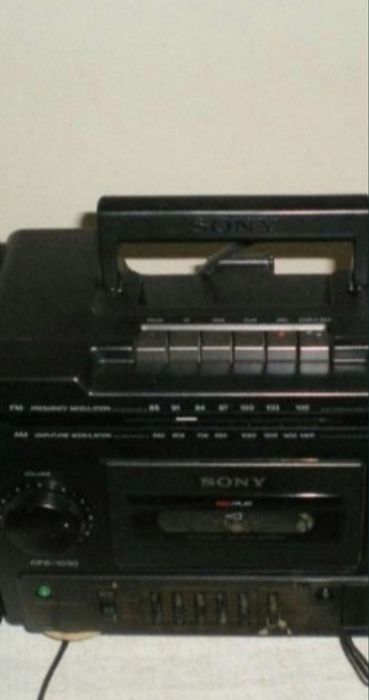 Rádio cassette corder Sony