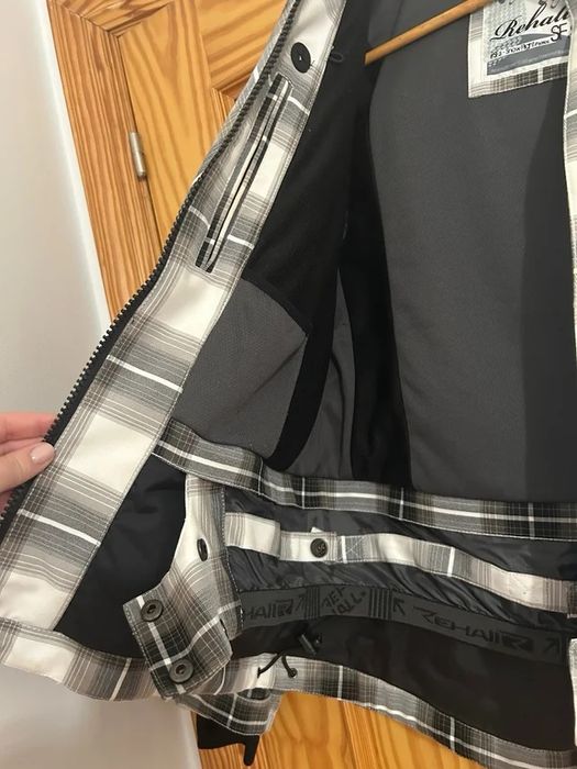 Горнолыжная куртка Rehall в клетку, размер S, как новая