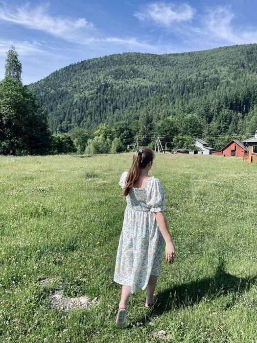 Літня сукня з квітковим принтом сукня для вагітних