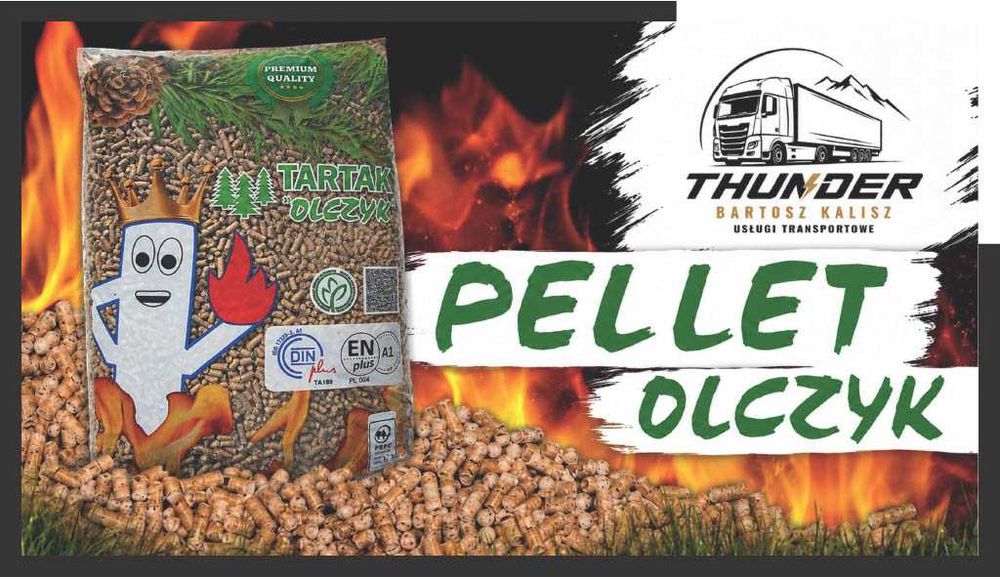 Pellet drzewny Premium OLCZYK 6mm Polski Producent HURT-DETAL