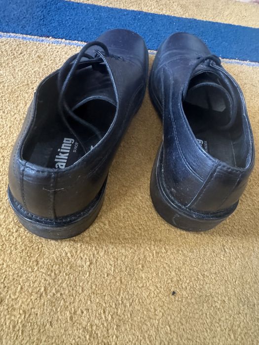 Sapatos Clássicos em Pele Walking Shoes (Tam. 42) – Sola de Couro