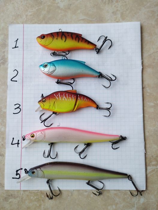 Продам воблера которыми не пользуюсь.