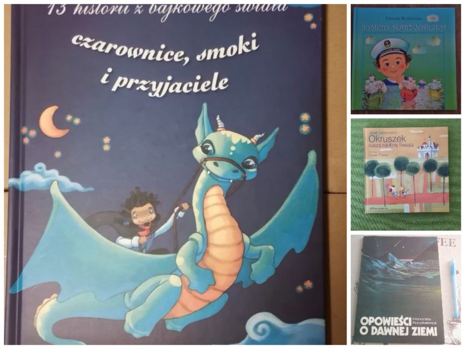 Zestaw 4 książeczek dla dzieci