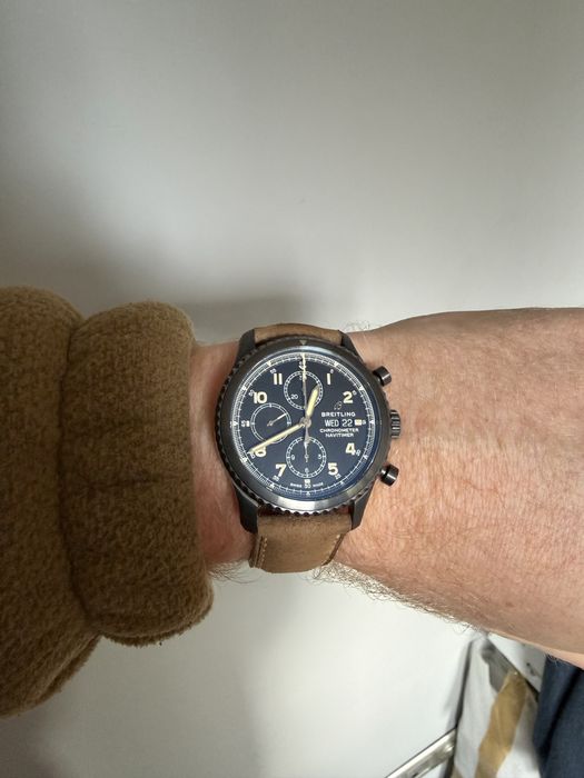 Breitling Navitimer 8 Chronograph 43mm, automatic, 2 paski
