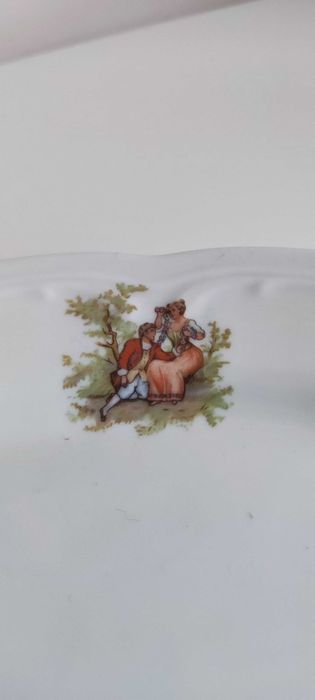 Porcelanowy półmisek, PRL