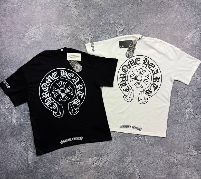 Футболка Chrome Hearts чорні і біла