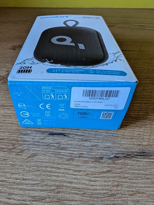 Soundcore Select 4 Go czarny głośnik bluetooth