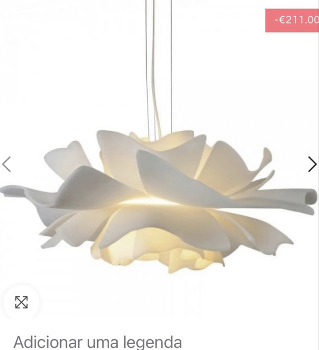 Candeeiro Nordic Flower